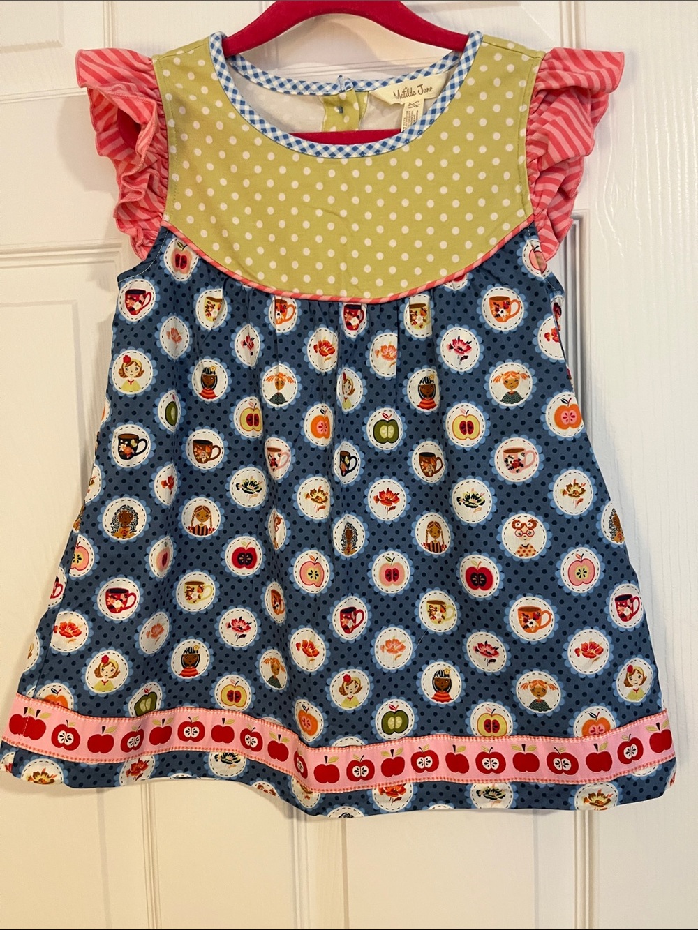 Matilda Jane Tea Time Top with Flutter Sleeves 8